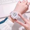 Electronic Watch Middle and High School Students Ins Wind Trend Unicorn Transparent Belt Electronic Watch