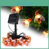 Lebendige solarbetriebene Bienen-Lichterketten, ideal für Hochzeiten und Feiertagsfeiern