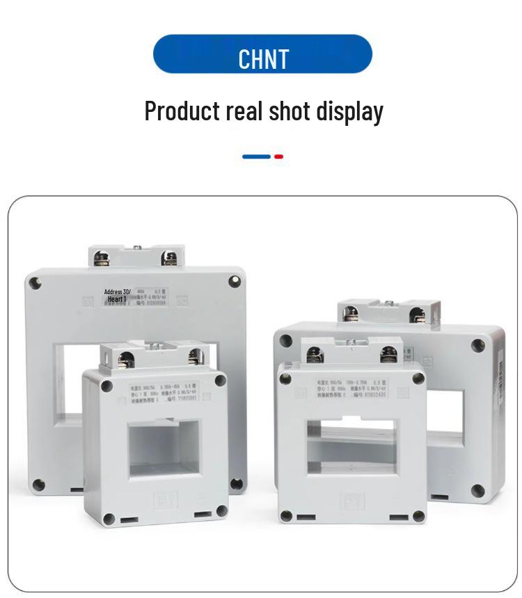 Chint LMK BH-0.66 AC Class 0.5 Current Transformer, 5A, 50-1000A.