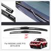 2PCS Car Blade Windshield Rubber Wiper For NISSAN Altima ARIYA JUKE LEAF MARCH MICRA NOTE NV200 SENTRA VERSA Auto Accessories
