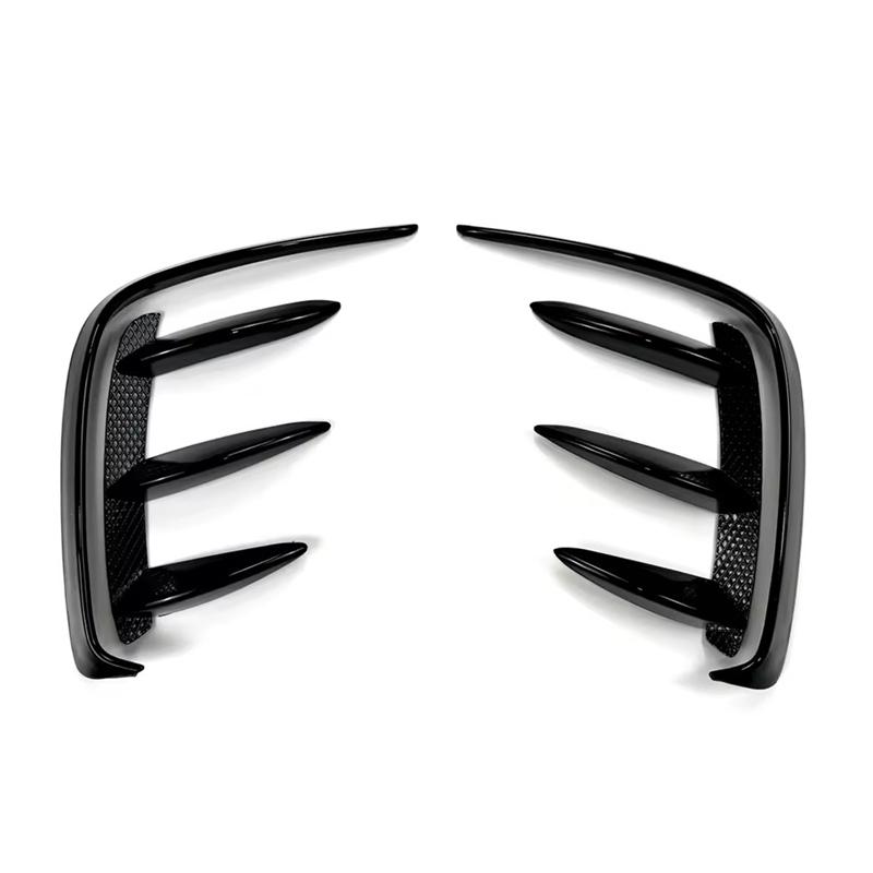 

Car Rear Bumper Side Vent Spoiler Canard Body Kits For Mercedes Benz A Class W176 A200 A250 A45 AMG Sport Hatchback Glossy Black