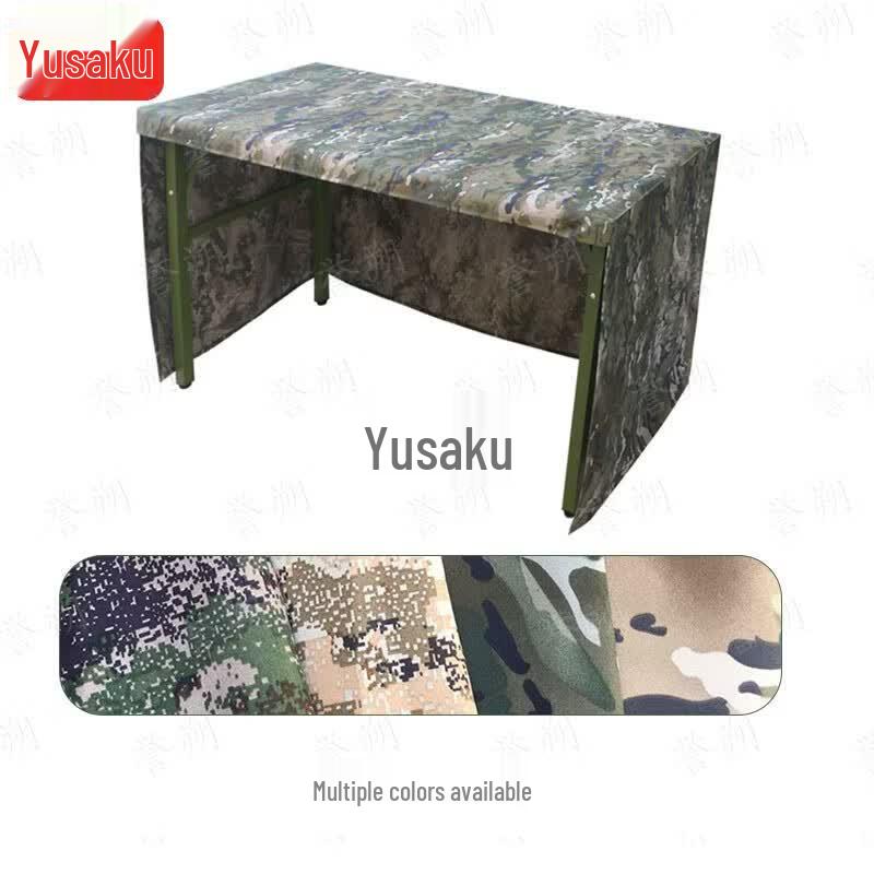 Camouflage Three-Sided Table Cover