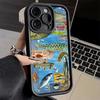 D-Discounted S-Salted F-Fish Phone Case for iPhone 16 17 Air 16E 15 Pro Max 14 Plus 13 12 Mini Capa Soft Shell Silicone Funda