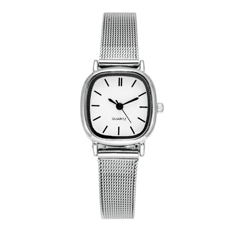Watch Female Student Retro Square Small Simple Fashion Style College Niche Quartz Watch