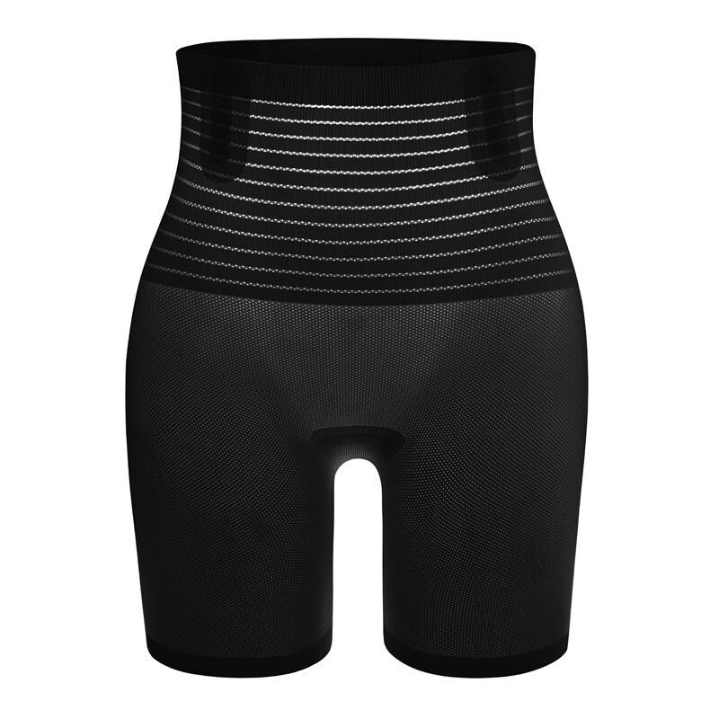 Langsha Women's Ice Silk High Waist Tummy Control Safety Shorts