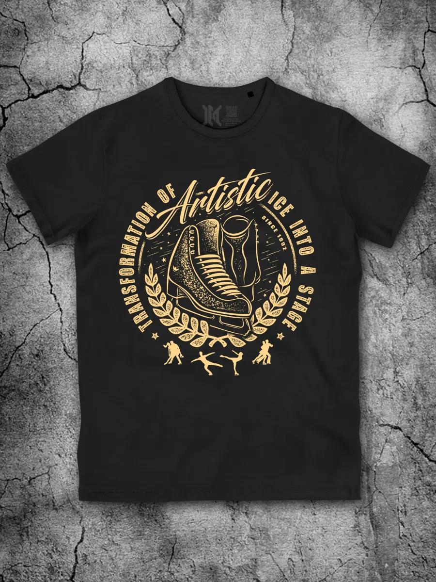 T-shirt with hearts print XL