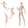 koundeneko Drawing Doll with Stand, Female Model, Manga Figure, Movable Joints, Freely Adjustable Posture, Muscle Style, Perfect for Posing Practice,