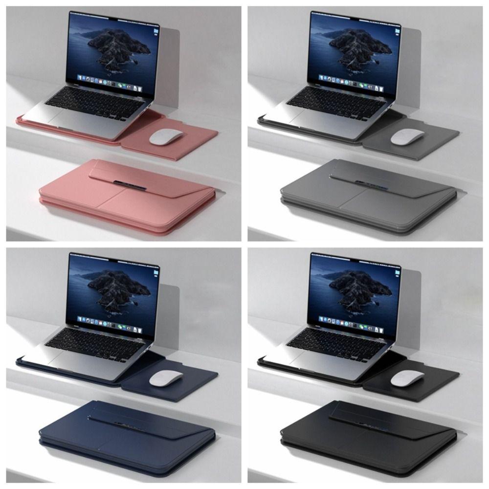 S stojánkem Pouzdro na notebook Držák Automatické zavírání Pouzdro na notebook pro Macbook Air Muži Ženy