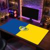 Leeds United Fußball Druck Großes Mauspadd, Rutschfeste Erweiterte Gaming Schreibtischmatte für Büro Zuhause