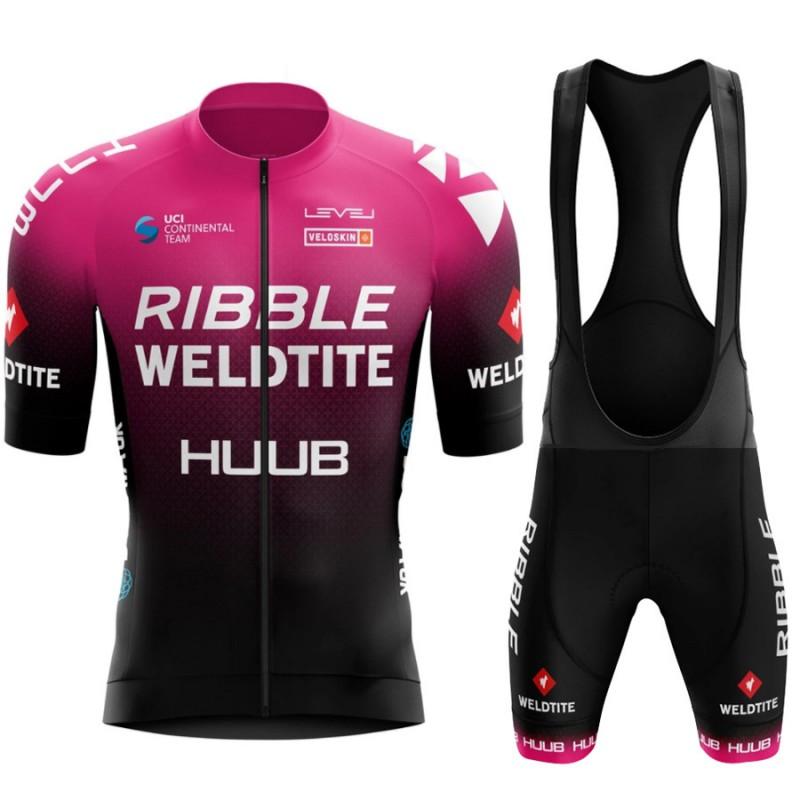 HUUB Mens Cycling Jersey Shorts Set Breathable Quick-Dry Road Mountain Bike Apparel