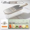 Vegetable Cutter Multi-function Chopper Slicing Shredding Dicing Fast Chopper Set for Potato Carrot Cucumber Home Kitchen