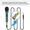 with 6.35mm XLR 3m Cable Handheld Microphone Noise Reduction Wired Microphone  Live Performance