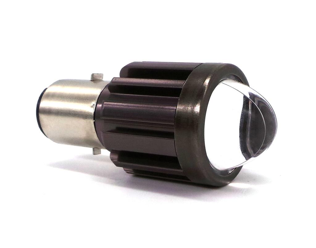 Laser LED BA20D Bulb, H6 12V-80V 8000lm Off-Road