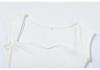 Spring European American Women's Sexy Sleeveless Bodycon Knit Dress