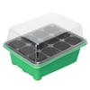 Seedling Box Transparent Lid Waterproof 12 Holes House Seed Starter Trays