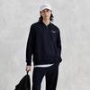 Kappa 1916 Series Retro Zip-Up Hoodie Sports Jacket Casual Long Sleeve Sweatshirt Men hoodies Dark-Night-Blue Black K0E32MK01