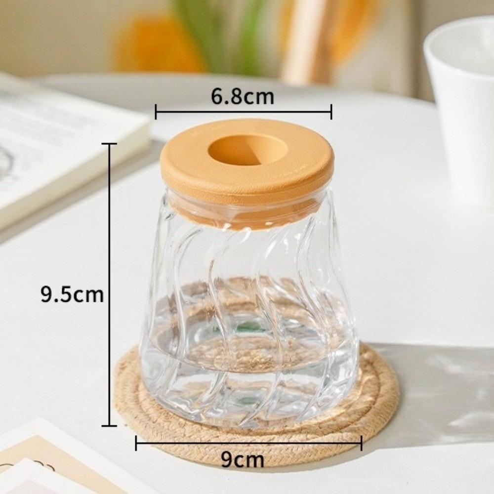 

Transparent Hydroponic Plants Pot Green Plant Mini Terrarium Creative Glass Vase Style 1-transparent