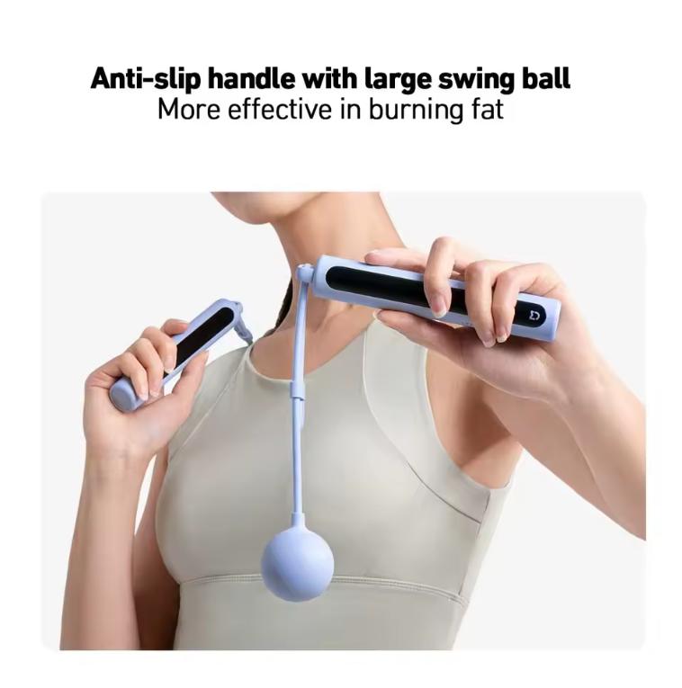 Xiaomi Mijia Smart Hoppetau 2 Digital Teller Justerbar Kaloriberegning Sport Fitness Trening Gå Ned i Vekt