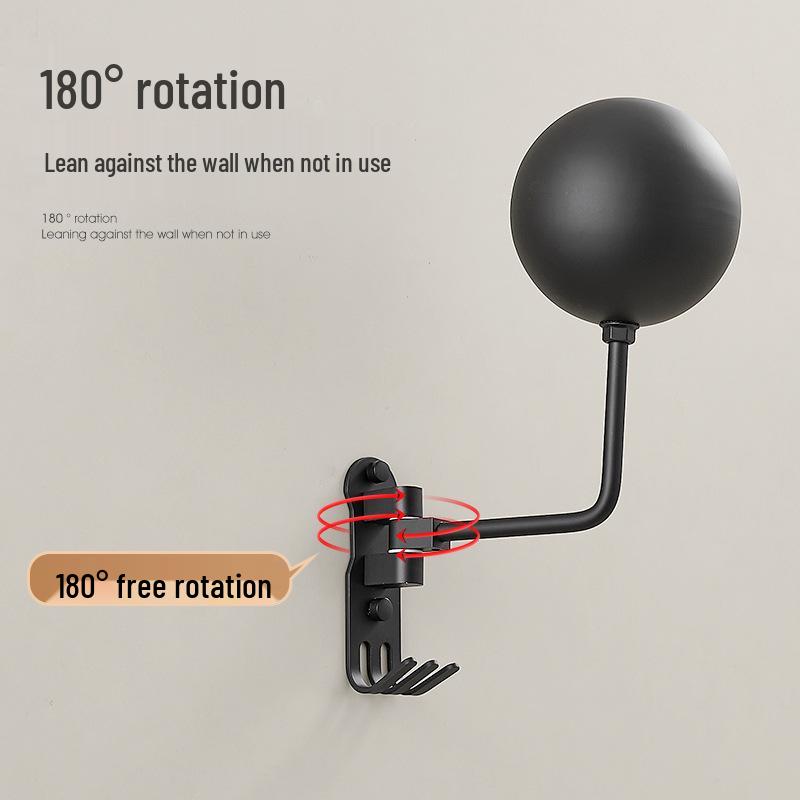 Punch-free Wall-mounted Helmet & Hat Storage Rack for Various Holders