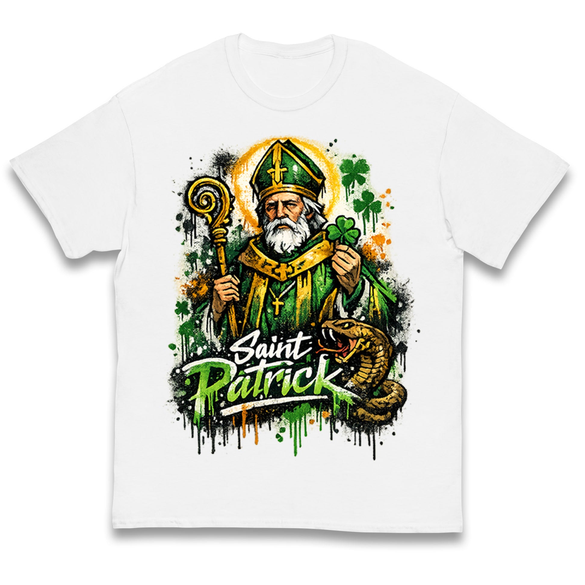 

Saint Patrick Ireland Kids T Shirt 100