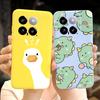 For Xiaomi 14 Phone Case Xiaomi Mi 14 5G Mi14 2024 Cute Cat Cartoon Jelly Silicon Soft Protective Back Cover