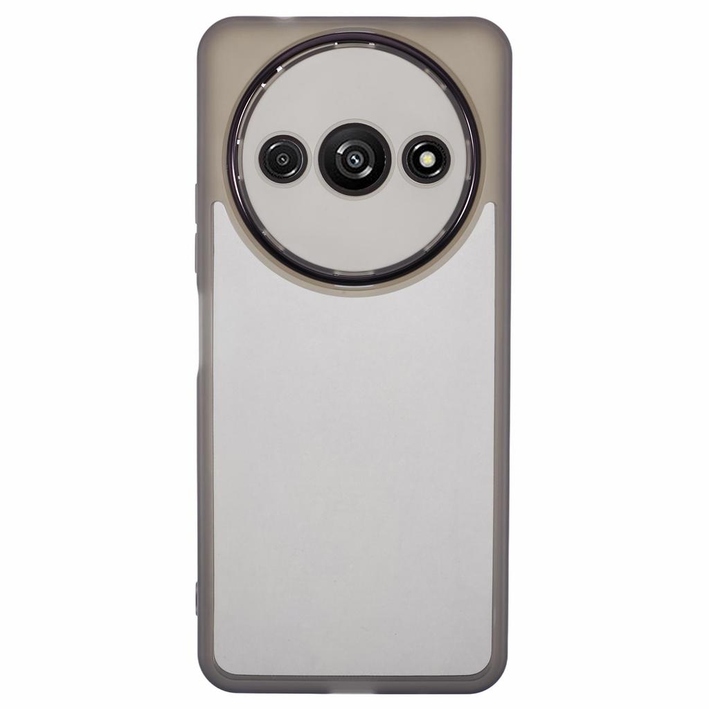 DKSM Series For Xiaomi Poco C61 4G/Redmi A3 4G Case Electroplated Camera Frame TPU Phone Cover