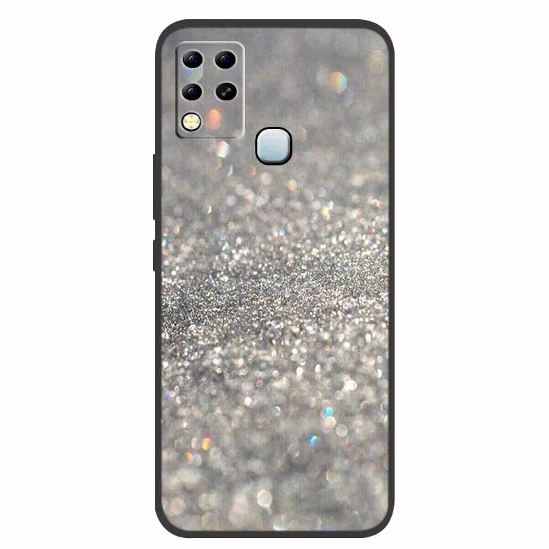 For Infinix Hot 11 G37 Case X689F Marble Silicone Protective TPU Soft Back Cover for Infinix Hot11 G37 128GB Funda Cartoon Coque