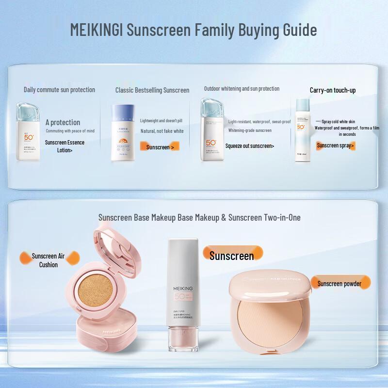 Meiking Whitening High-SPF Sunscreen Essence Lotion