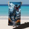 Dinosauri Focosi Asciugamano da Bagno Versatile in Microfibra Ultra-Morbido Asciugatura Rapida Altamente Assorbente Perfetto per Viaggi Campeggio Spa