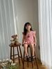 Summer Cherry Blossom Lace Shorts for Girls, Ages 1-8 - Korean Style