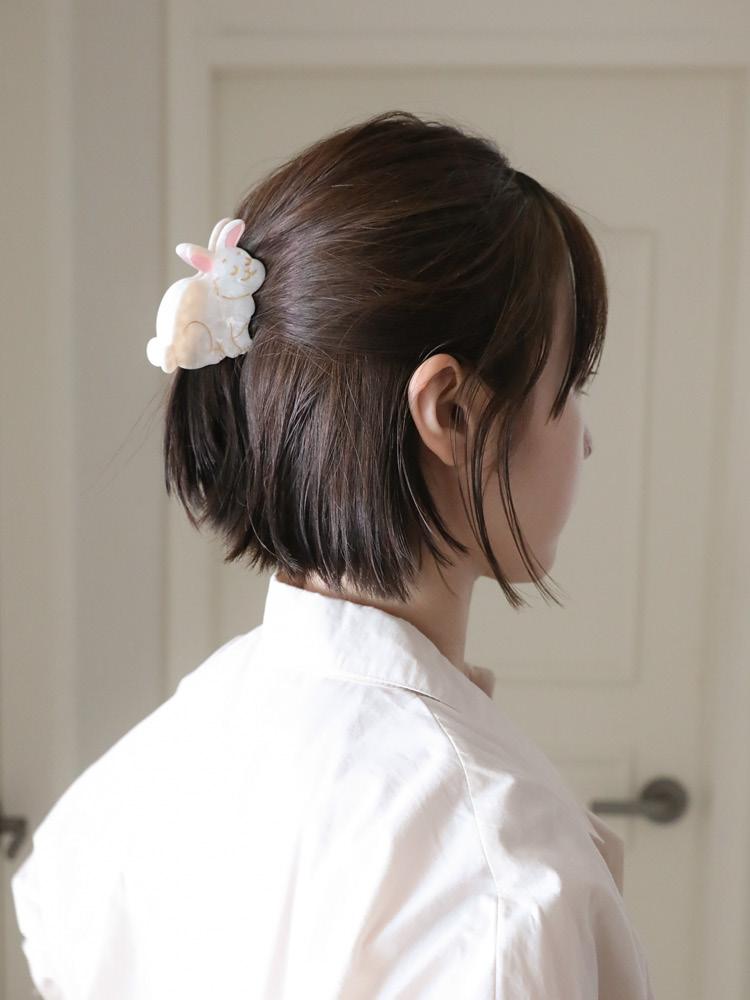 Coucou Suzette Rabbit Hair Claw