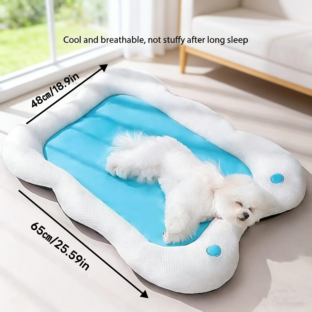 

Small And Medium Pet Cooling Mat Pet Bed Breathable Memory Foam Pad Suitable for Spring Summer And Autumn Easy-To-Clean Material One-size