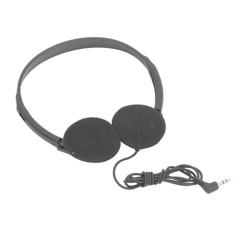 Classroom Headphones On Ear Wired Stereo Headset with 3.5mm Jack for Kids Adults School Library Airp