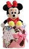 Disney Minnie Mouse Plush Baby Shower Pampers Tape Size M Toy, Pink, Gift, Type,