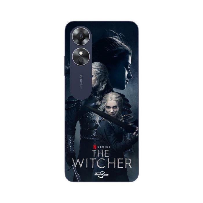 Coque - MANIACASE - Oppo A17 - The Witcher - Souple - Mixte - Bleu