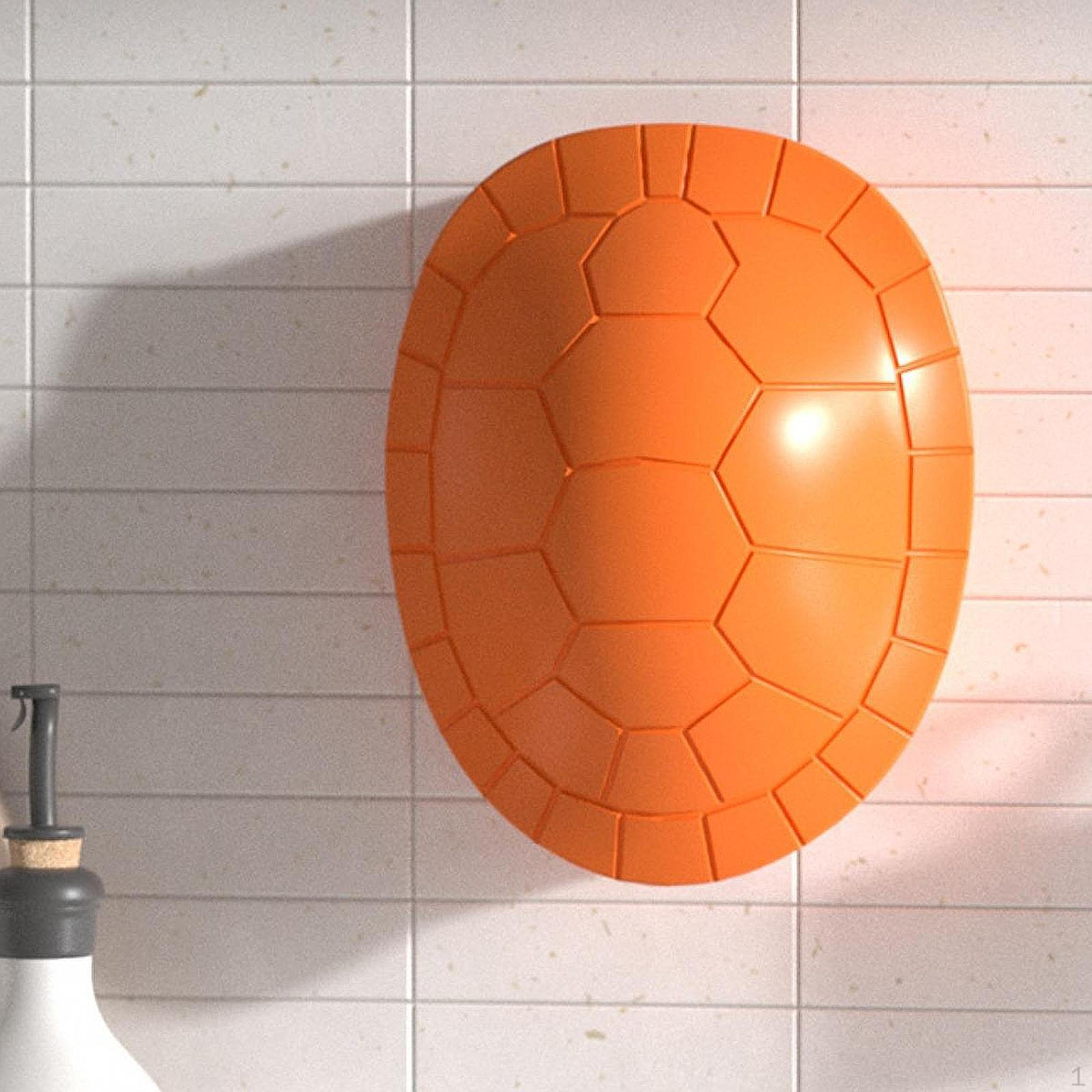 

Bag Storage Box for Food Wraps Turtle Shell Design Organizer Kitchen помаранчевий