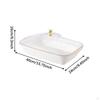 Fruit Bowl with Lid Decorative Dish Food Serving Tray Holder for Home Office