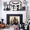 Halloween Niedliches Geist Cartoon Muster Kissenbezüge Dekorative Zuhause Doppelseitiger Druck Quadratisches Kissen Dekoration Kissenbezug