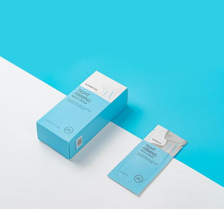 [Blooming Cell] Straffende, straffende Halscreme 2 g x 10 Stück