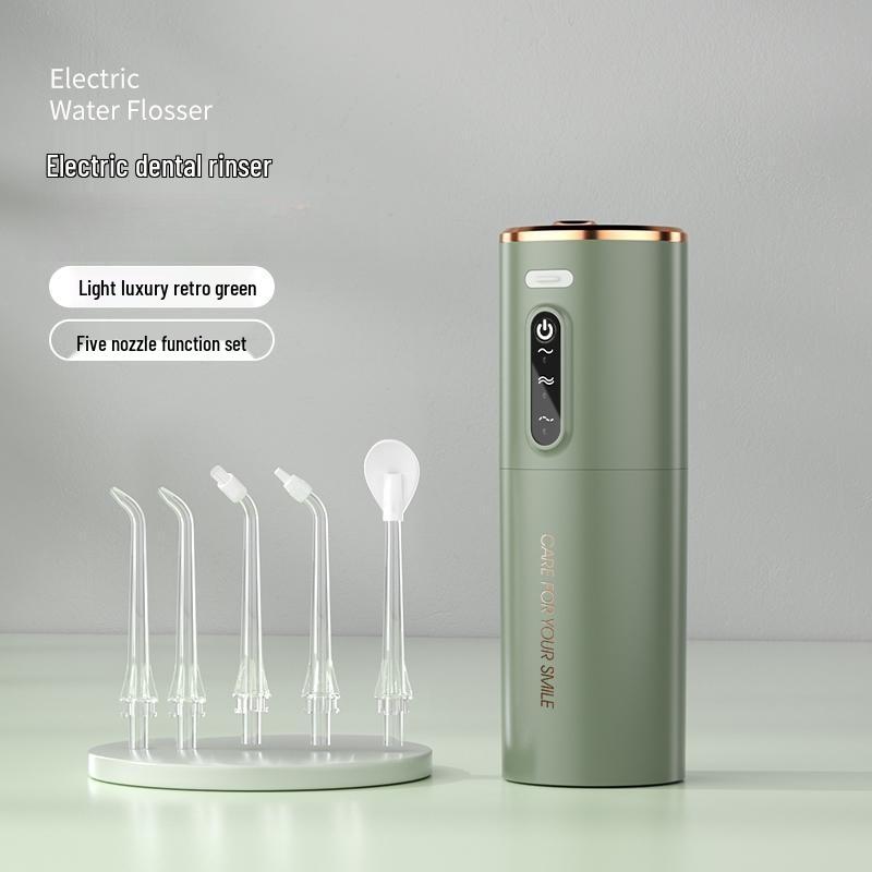 Portable Home Electric Water Flosser - Dental & Oral Care Jet Cleaner