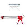 Weather-Resistant Black Silicone Sealant for Doors and Windows