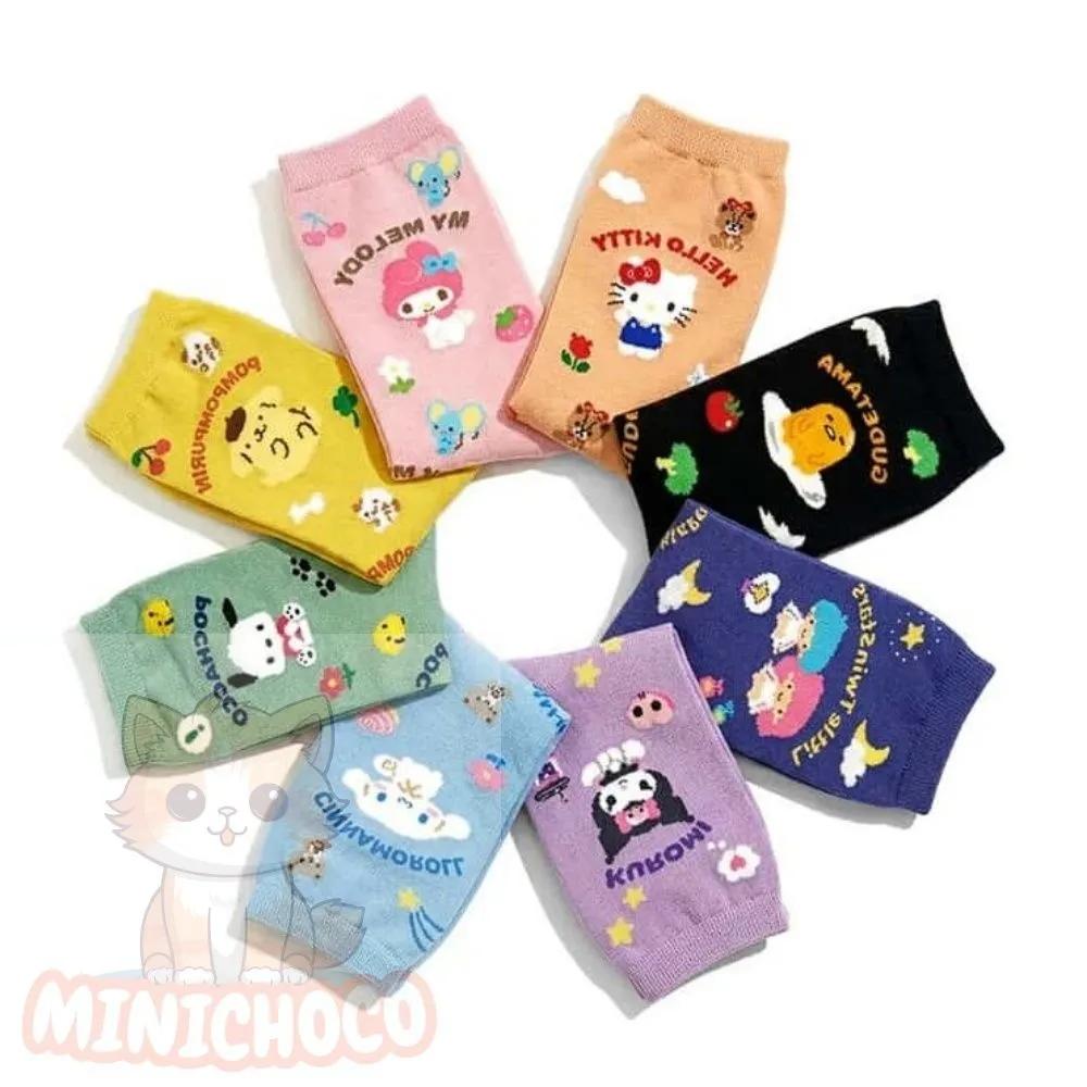 Mini Choco Women s Socks Designer Socks Student Socks Character Socks Sanrio Color Cinnamoroll