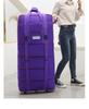 158L Aviation Large Capacity Rolling Travel Bag - Foldable Wheeled Luggage Storage, Oxford Cloth