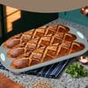 Household Non-stick Silicone Bread Pan Anti-scalding Heat-resistant Baking Mold Easy Release Rectangular Baking Tray Oven