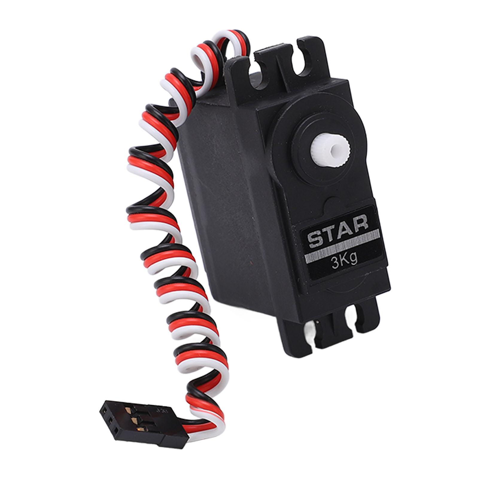 

3КГ Пластикова RC Машинка Серво Керма Чорна RC Кермова Шестерня для BONZAI 116 RC Позашляховиків