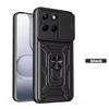 Magnetic Funda for Motorola Moto Edge 70 60 Fusion 60 Pro Phone Case Slide Camera Lens Ring Stand Holder Shockproof Cover Capa