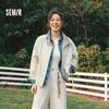 Semir Women's Oversized Patchwork Plaid Jacket