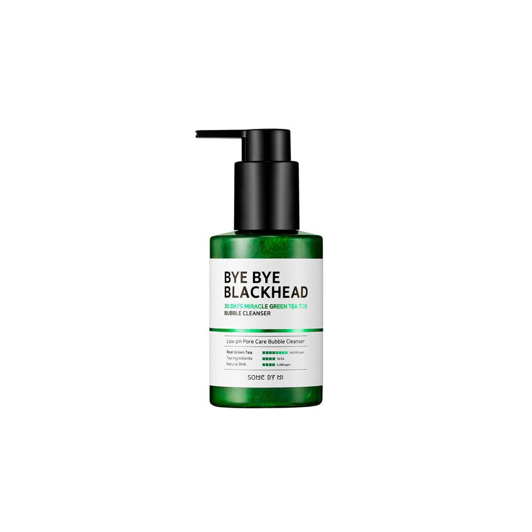 

[SOME BY MI] Bye Bye Blackhead 30Days Miracle Green Tea Tox Bubble Cleanser 120гр.