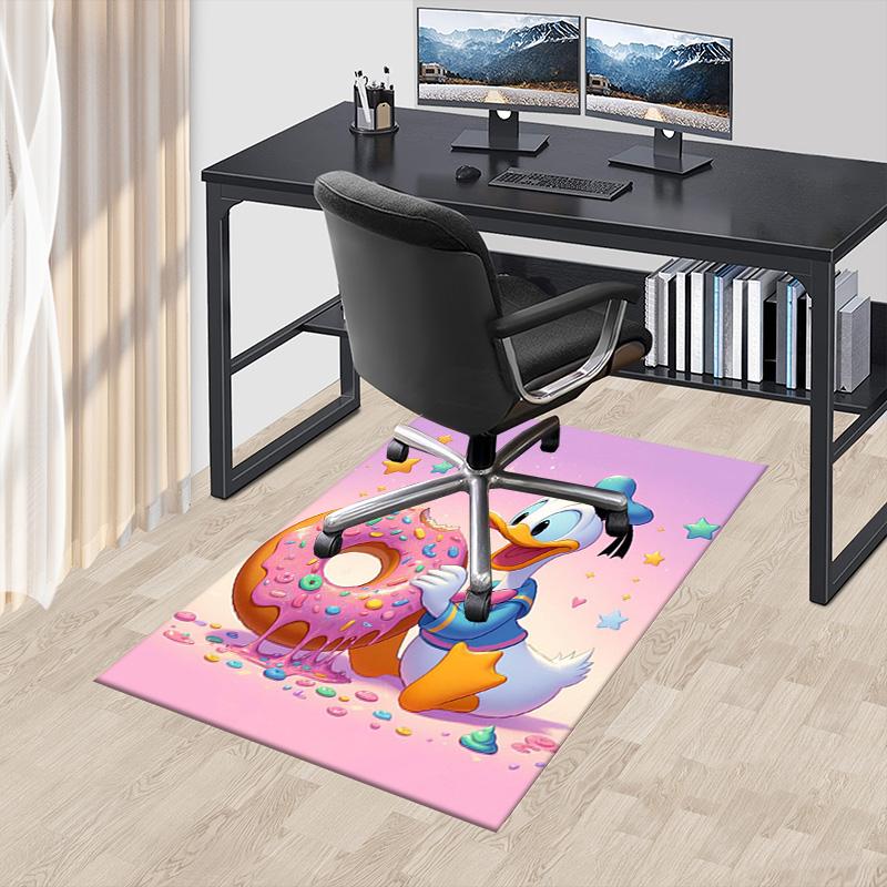 Donald Duck'S Sweet Adventure Carpet For Playroom Bedroom Living Room Sofa Home Decorkids Game Area Rug Nonslip Floor Mat