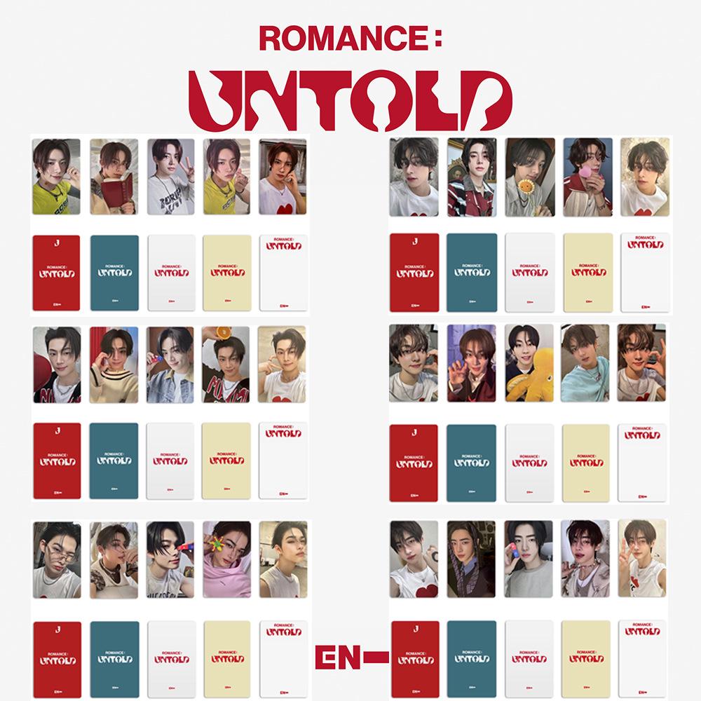 EN Official 2nd Album: ROMANCE UNTOLD SUNGHOON Individual Photocard